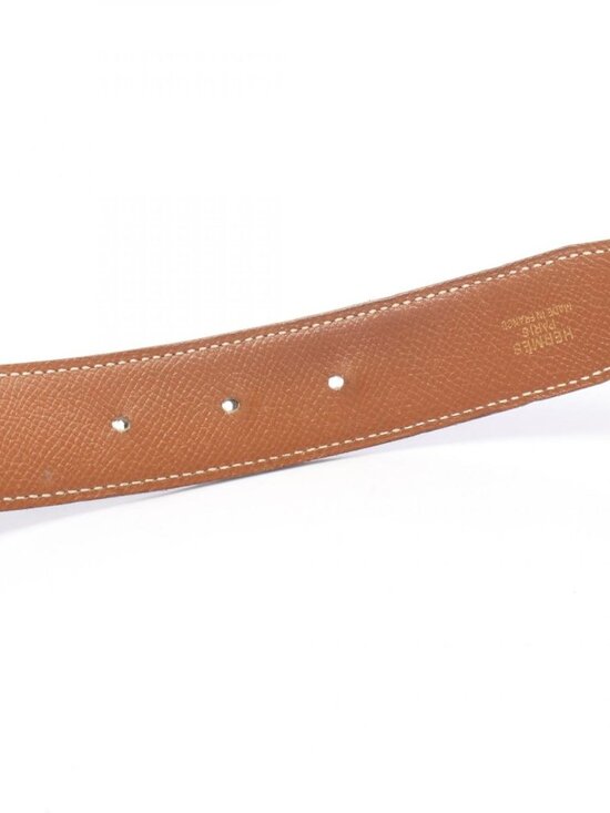 Hermes Belt Constance Noir Gold Reversible Calf main image 5
